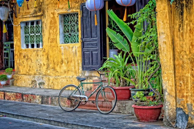 A street view in Vietnam 