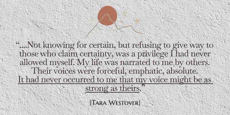 Quote Tara Westover 2