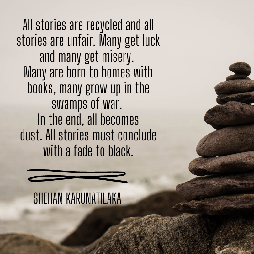 Quote from The Seven Moons of Maali Almeida